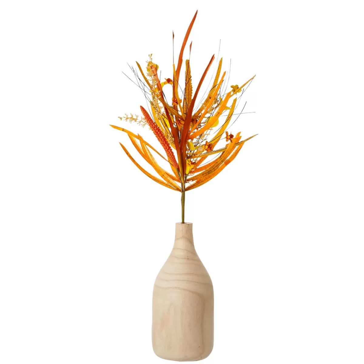 DecoWoerner Artificial Autumn Decoration Branch "Autumn Mix" 2 Pieces 55 Cm