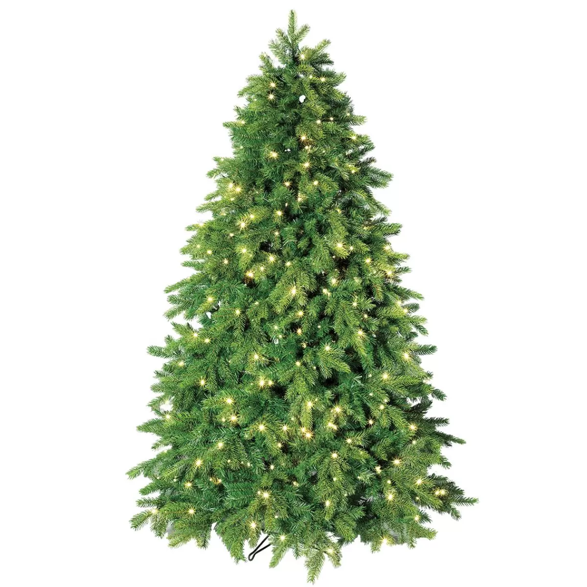 DecoWoerner Artificial Christmas Tree Nordmann Fir With LED 150 Cm