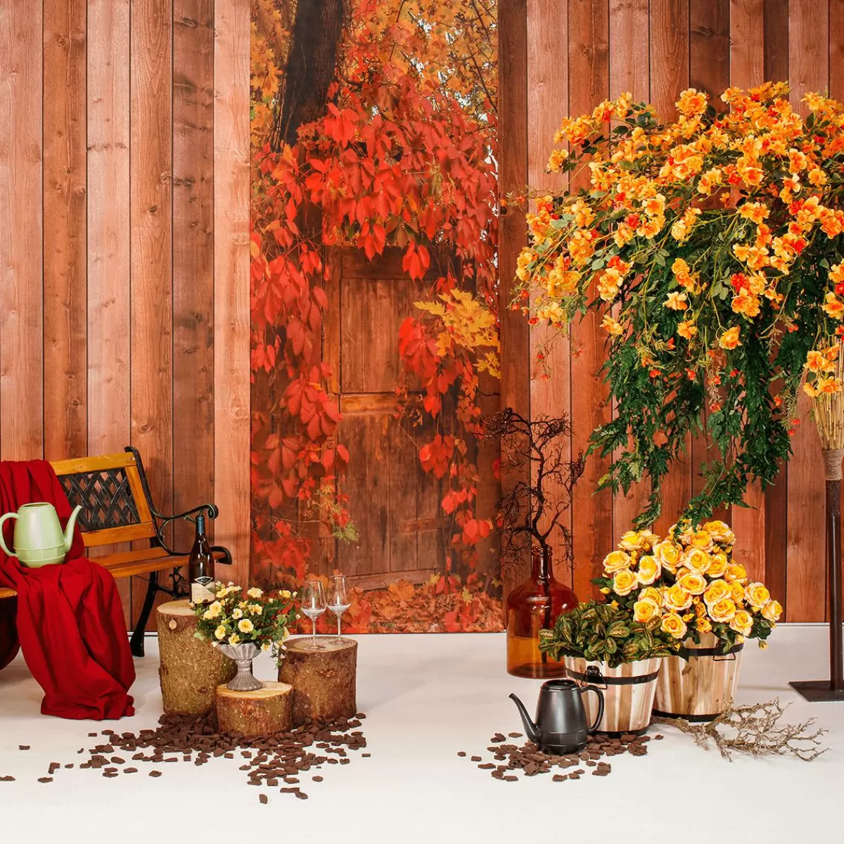 DecoWoerner Artificial Decorative Branch 90 Cm, Without Leaves