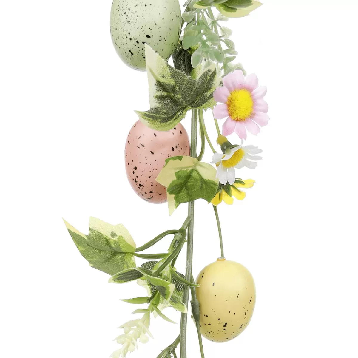 DecoWoerner Artificial Easter Egg Garland In Pastel Colors 180 Cm