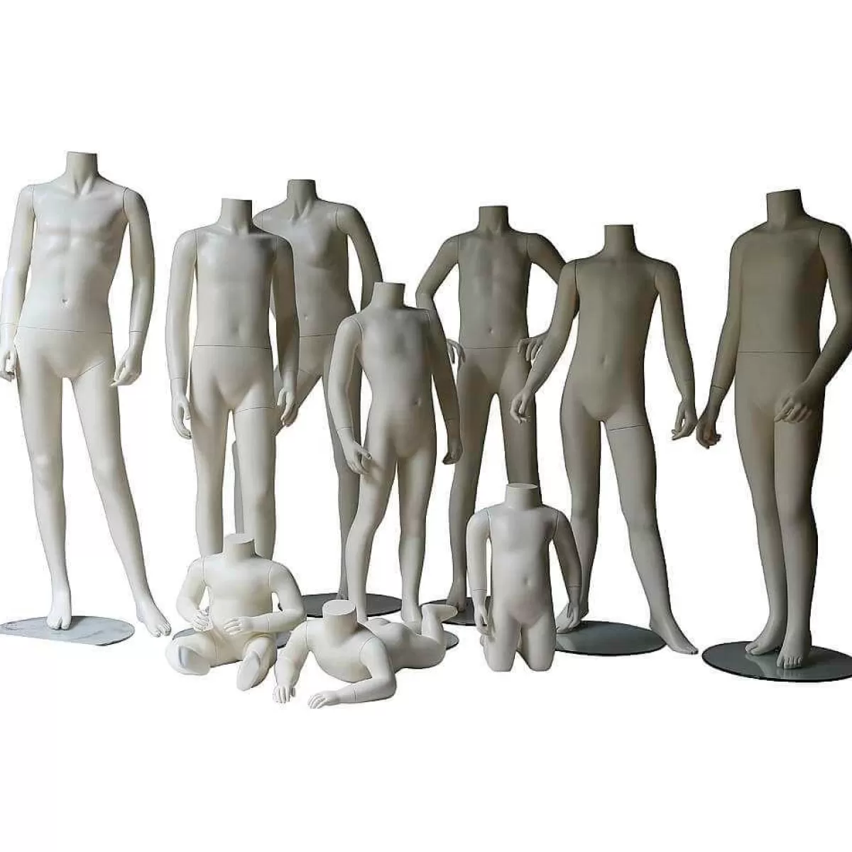 DecoWoerner Child Shop Window Mannequin Headless, , 2 Years