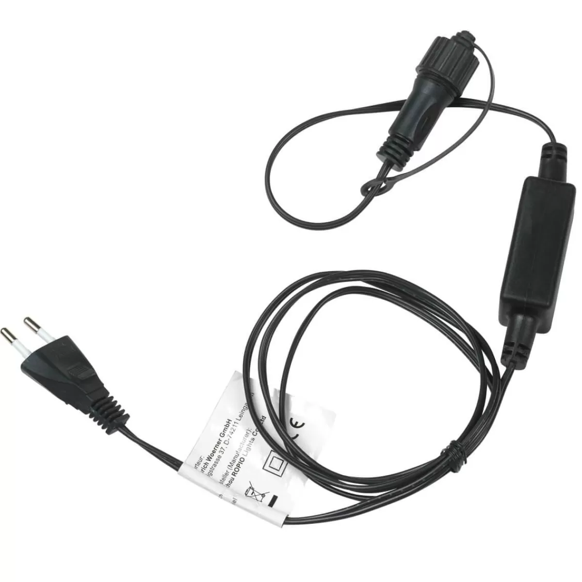 DecoWoerner Connection Cable For LED Products System IP 20, Green