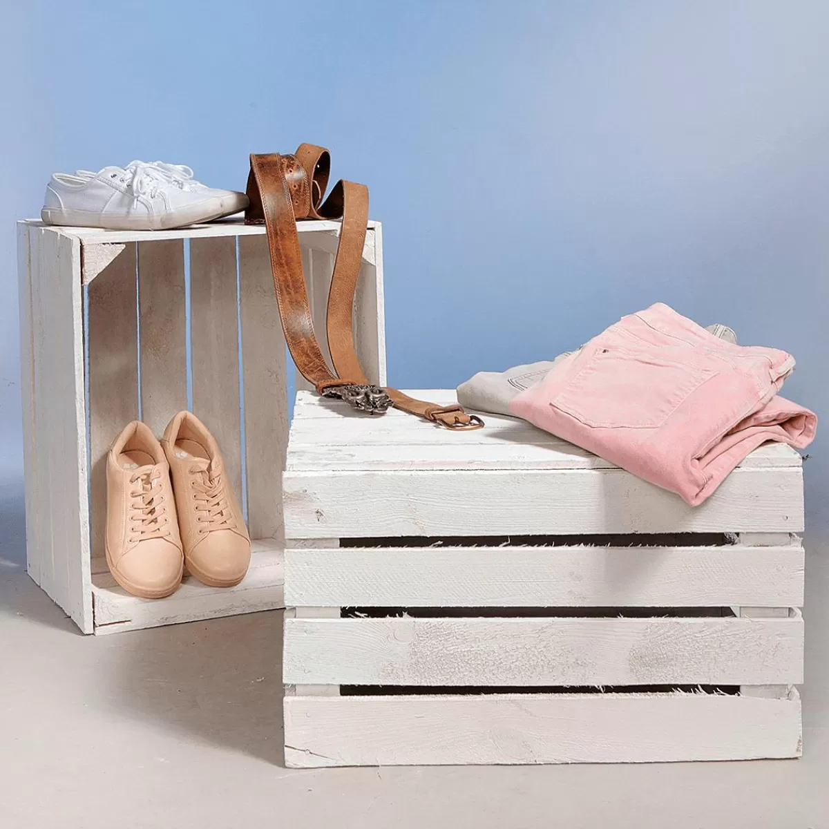 DecoWoerner Crate Vintage Length 50 Cm