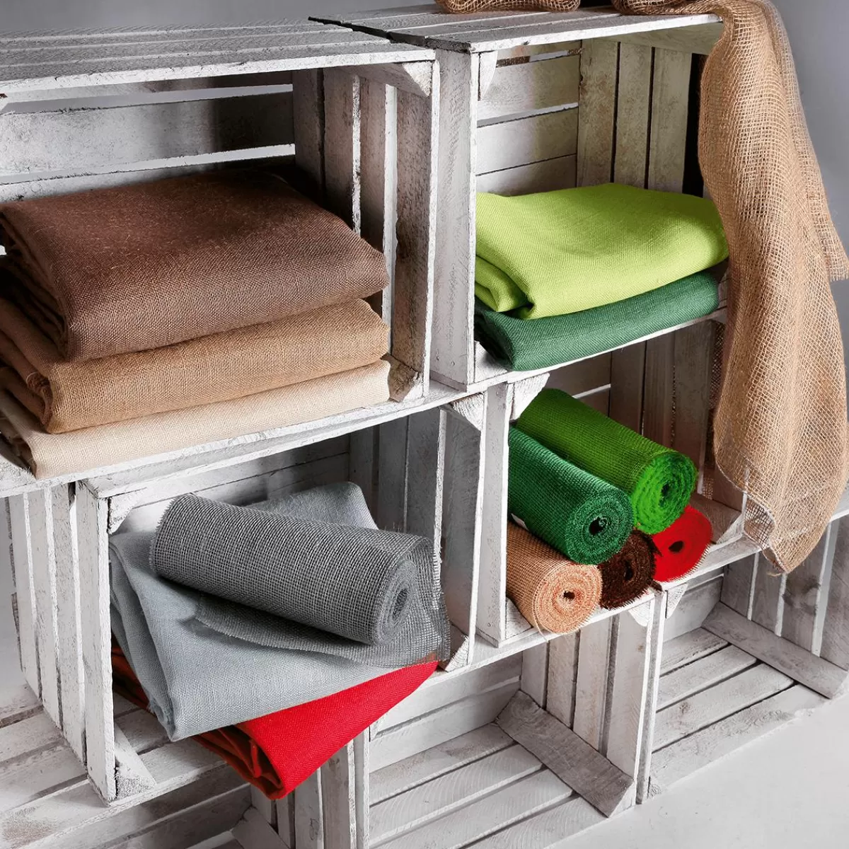 DecoWoerner Crate Vintage Length 50 Cm