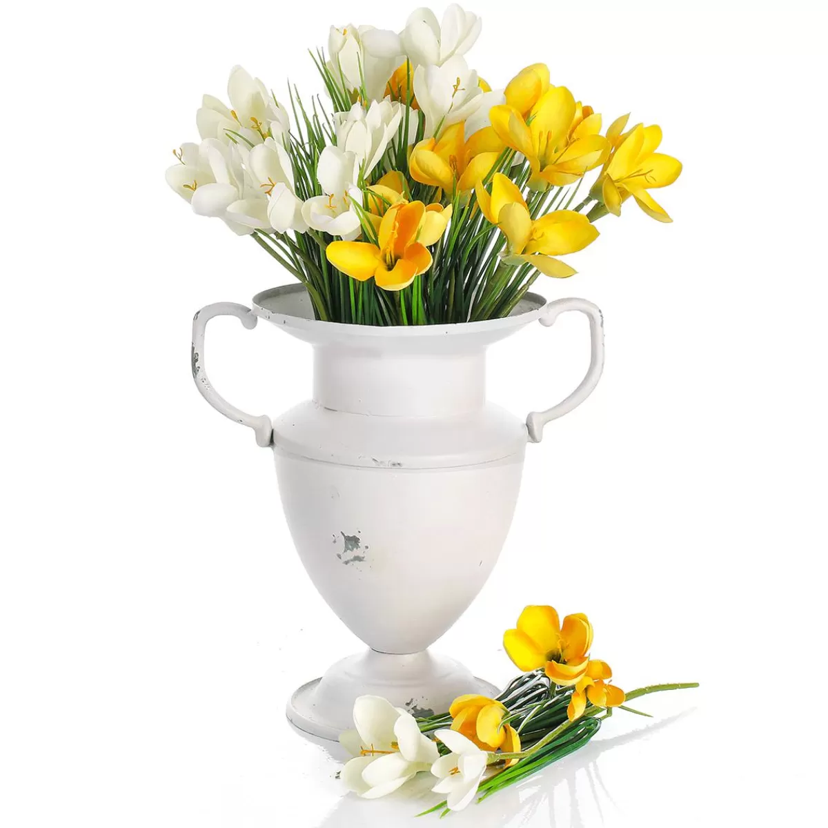 DecoWoerner Crocus Artificial Flowers Set Of 5 30 X 10 Cm (HxW)