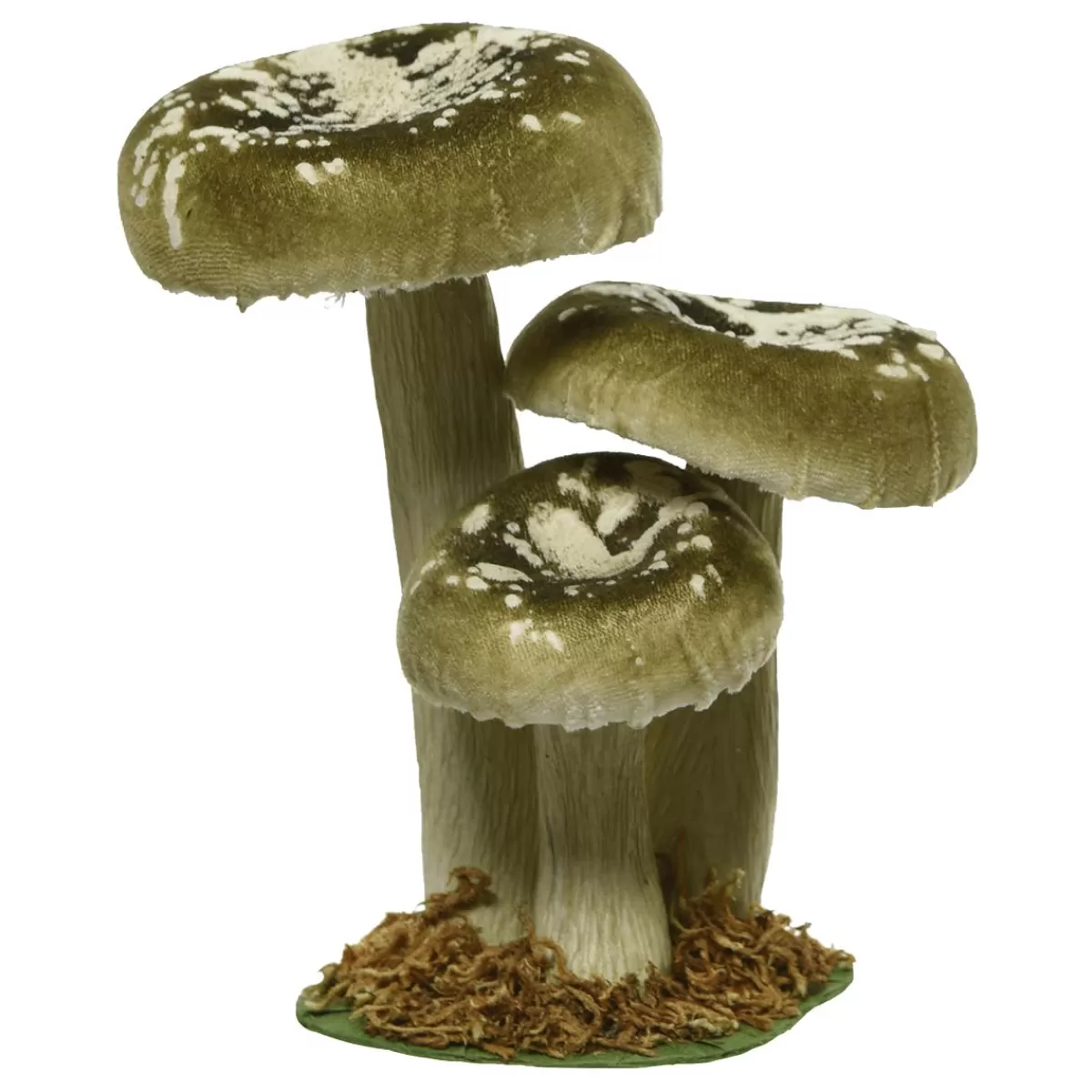 DecoWoerner Deco Mushrooms With Dotted Umbrella 17 Cm