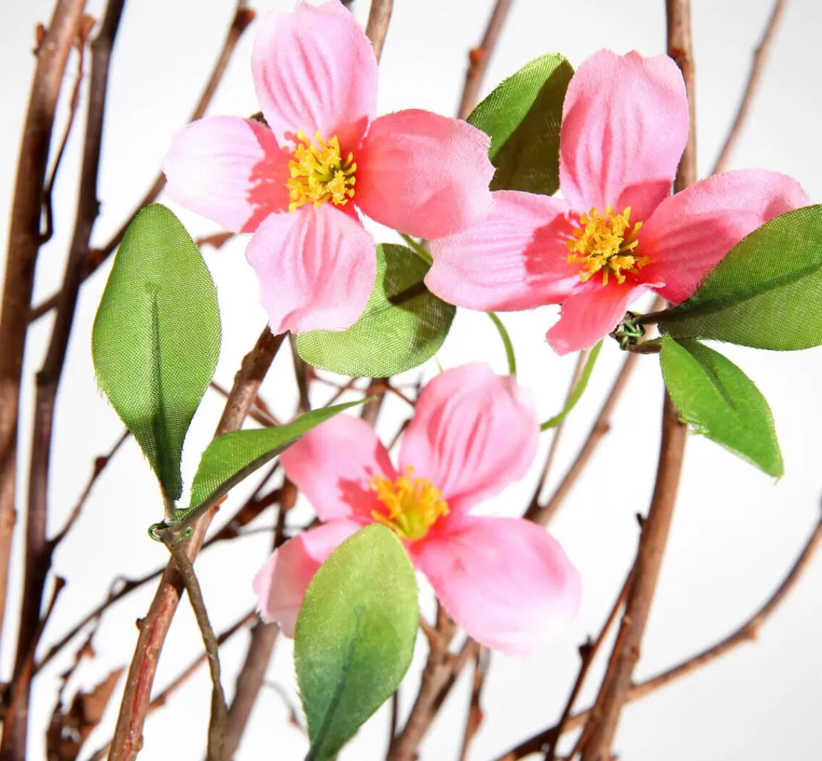 DecoWoerner Decorative Branch Bundle With Blossoms 115 Cm
