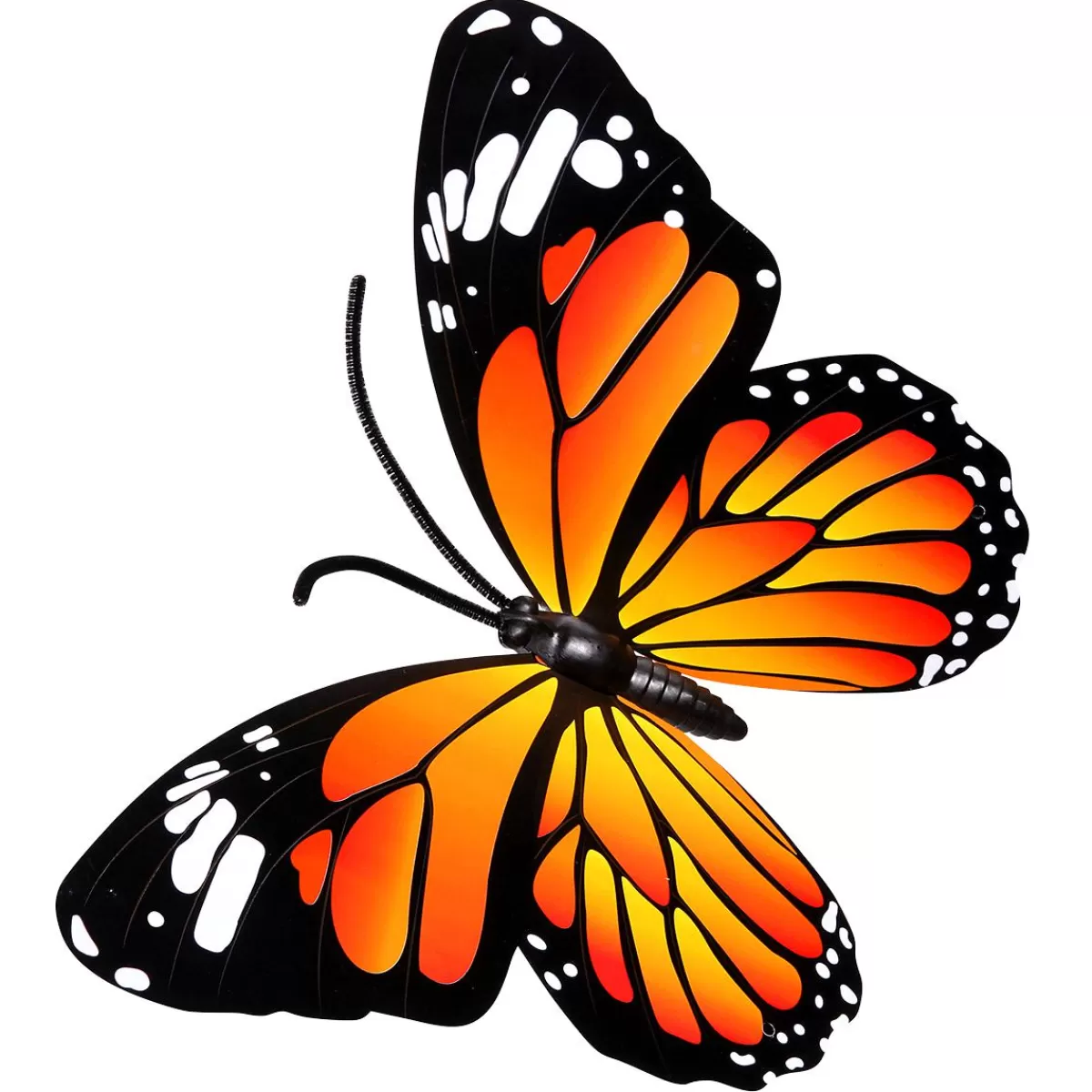 DecoWoerner Decorative Butterflies 40 Cm 3 Pcs