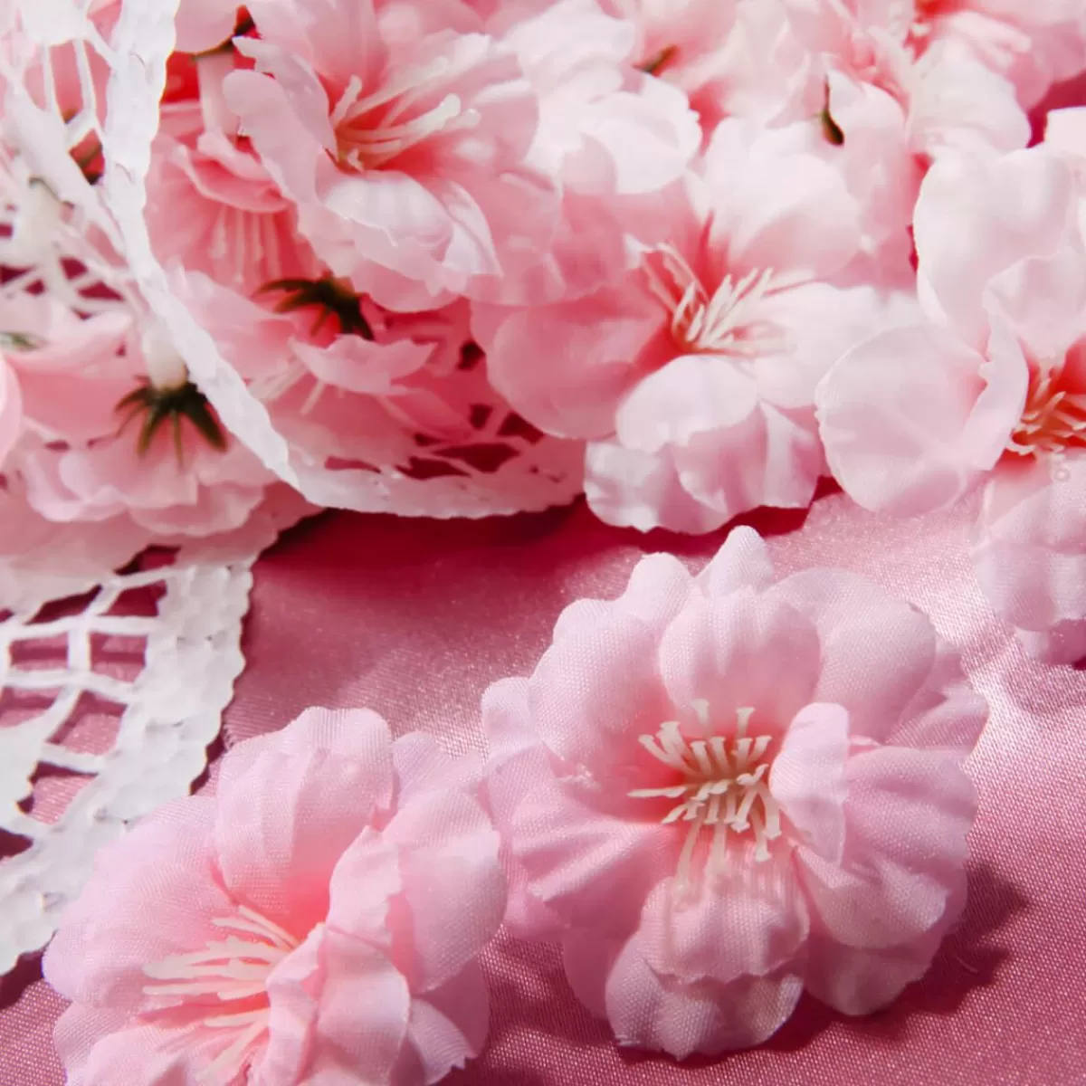 DecoWoerner Decorative Cherry Blossoms For Scattering,