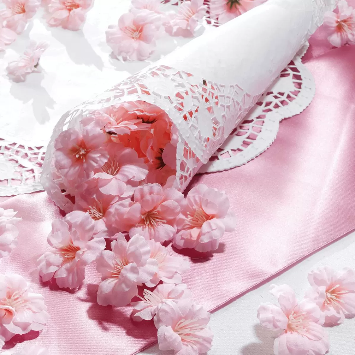 DecoWoerner Decorative Cherry Blossoms For Scattering,