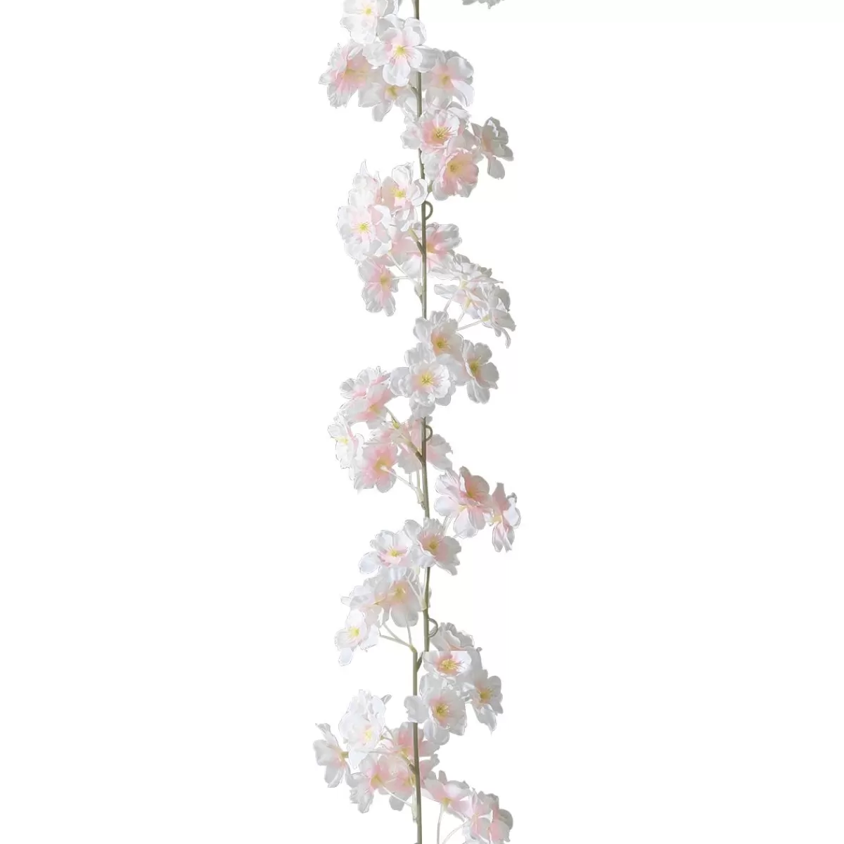 DecoWoerner Decorative Cherry Blossoms Tendril Rose Colour, 180 Cm‎