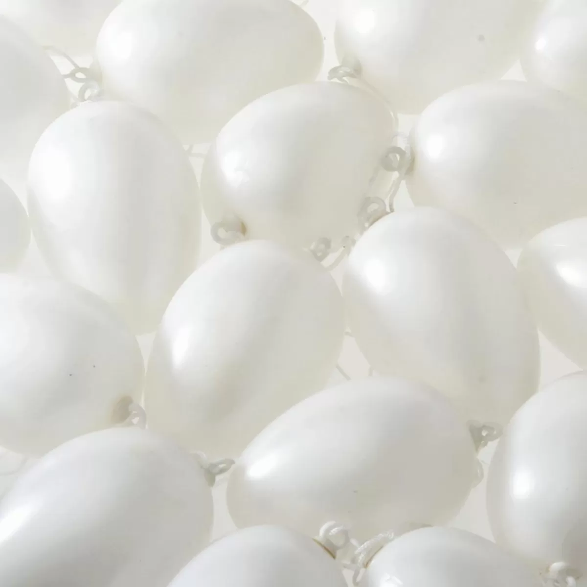 DecoWoerner Decorative Easter Eggs For Hanging 6 Cm, , 24 Pcs