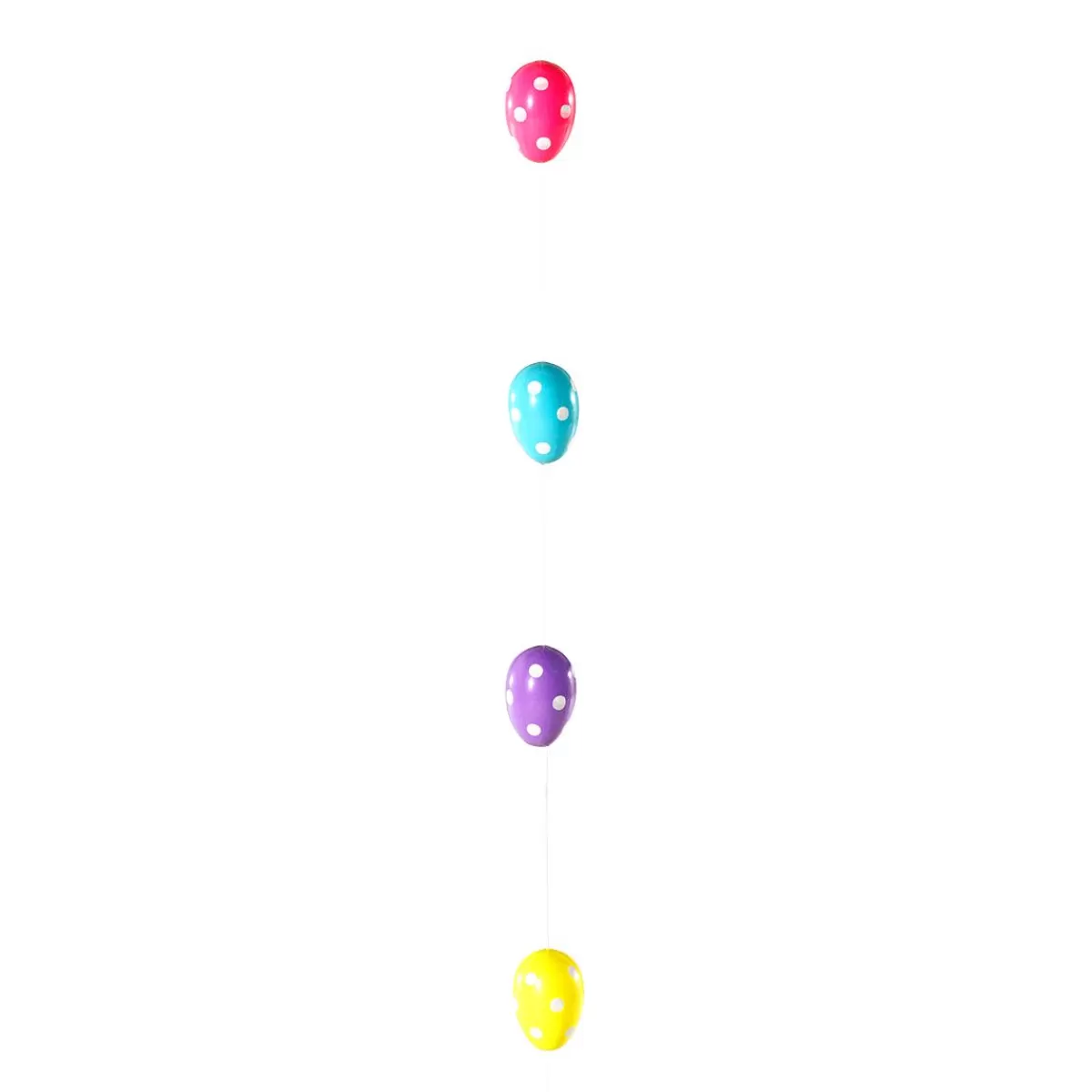 DecoWoerner Decorative Easter Eggs String Dotted 160 Cm