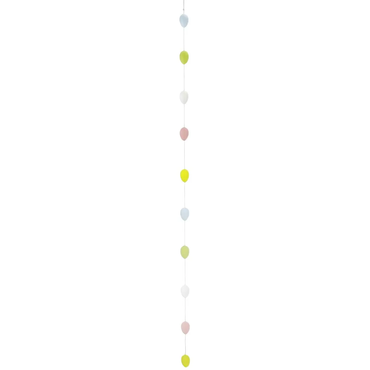 DecoWoerner Decorative Easter Eggs String Pastel 160 Cm