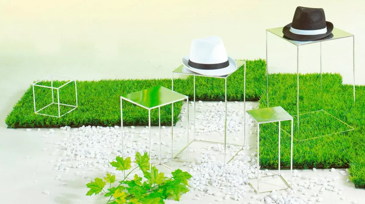 DecoWoerner Decorative Grass Panel 60 X 40 Cm