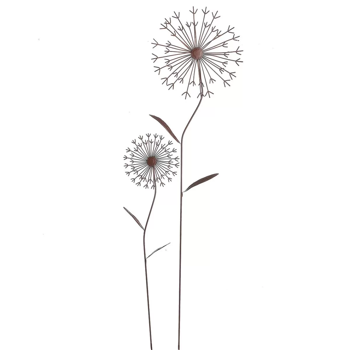 DecoWoerner Decorative Metal Flower Plug 50 Cm