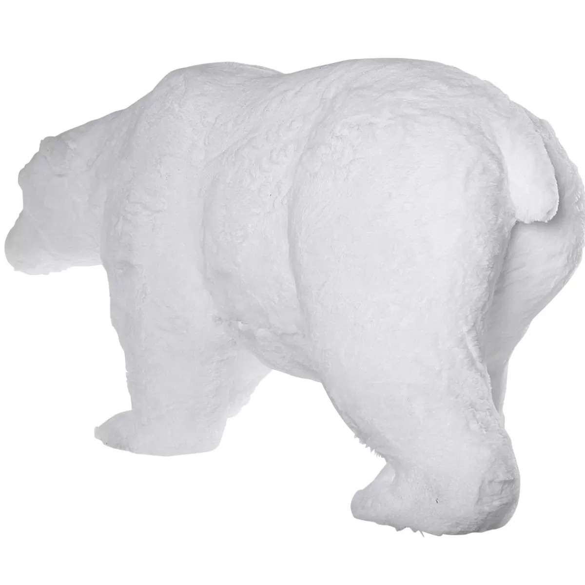DecoWoerner Decorative Plush Polar Bear Height 44 Cm