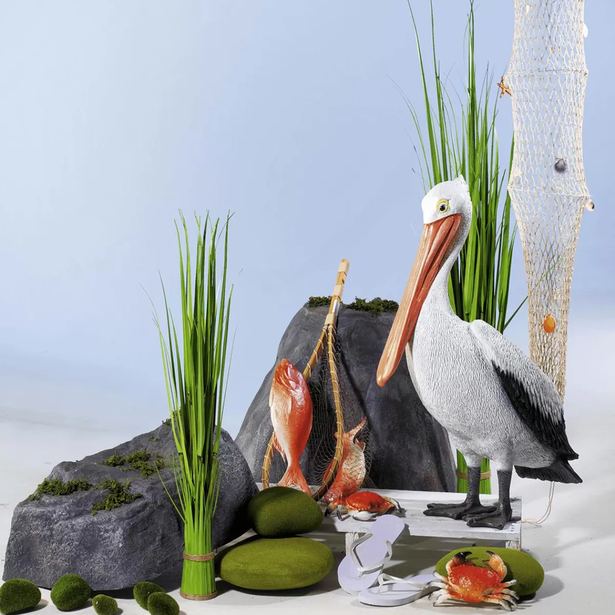 DecoWoerner Decorative Rocks Weather-proof, 30 X 60 Cm