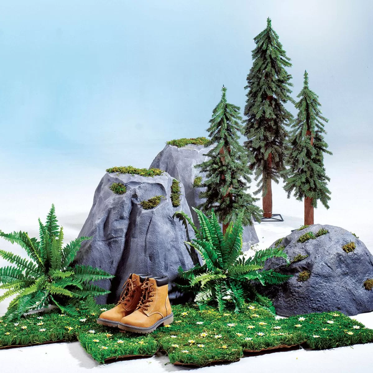 DecoWoerner Decorative Rocks Weather-proof, 44 X 50 Cm