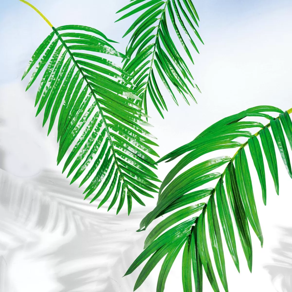 DecoWoerner Decorative Royal Palm Branch, Length 180 Cm
