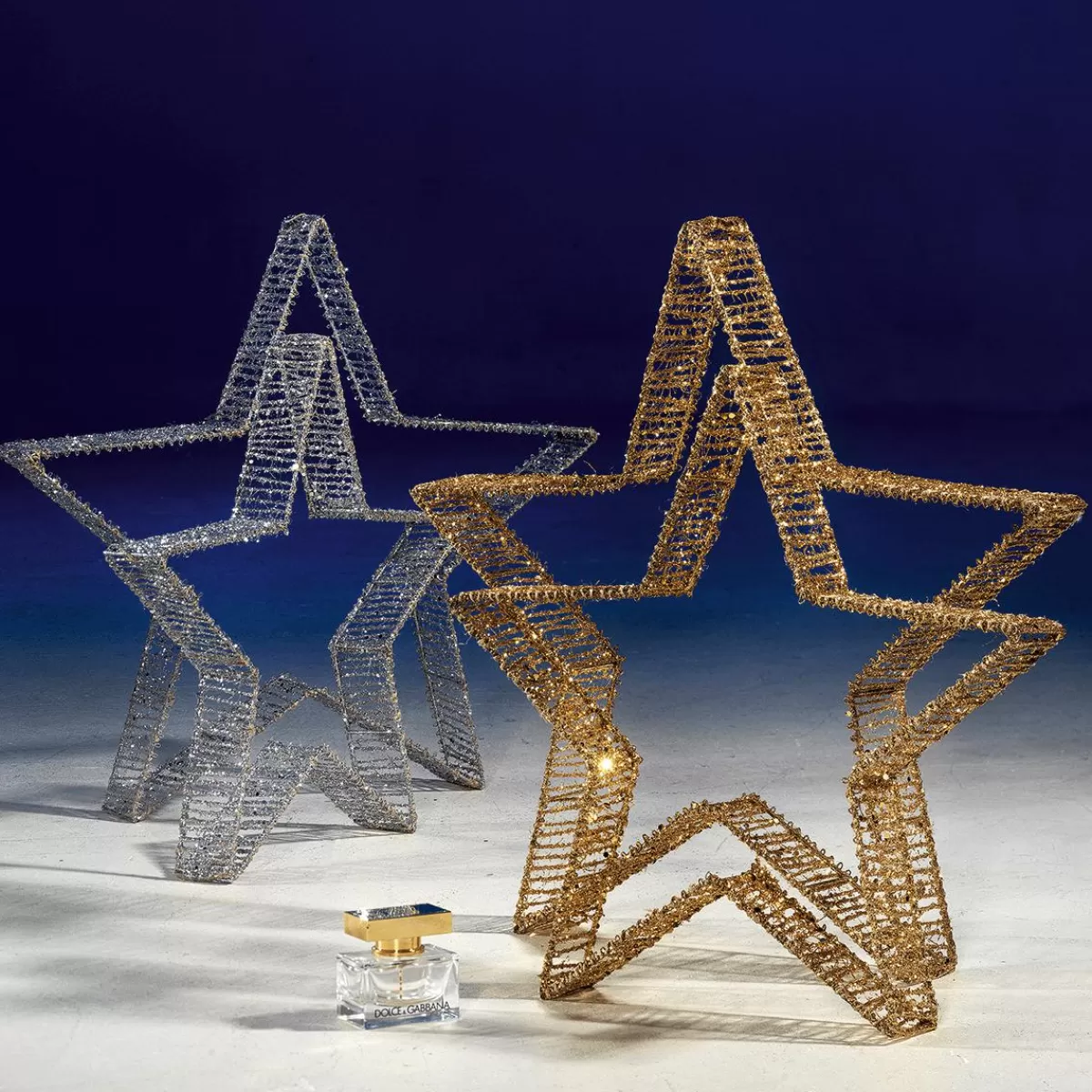DecoWoerner Decorative Stars 2 Pcs Ø 40-50 Cm