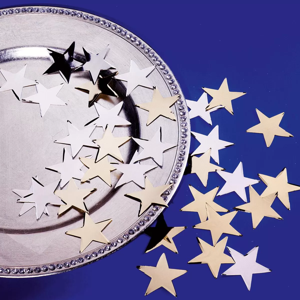 DecoWoerner Decorative Stars For Scattering , Ø 10 Cm, 25 Pcs