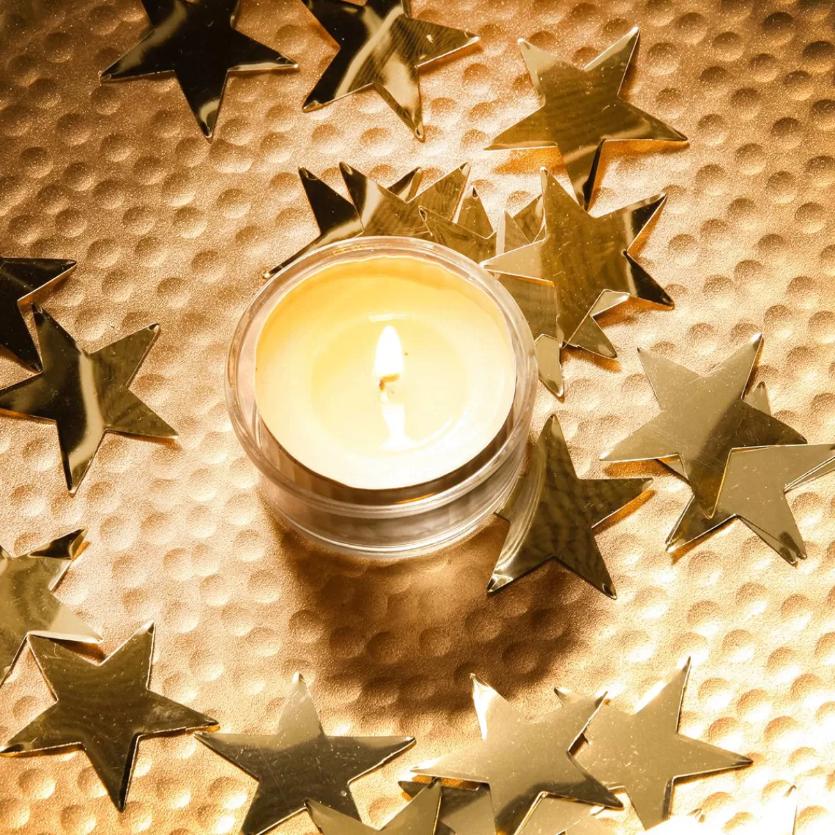 DecoWoerner Decorative Stars For Scattering , Ø 10 Cm, 25 Pcs