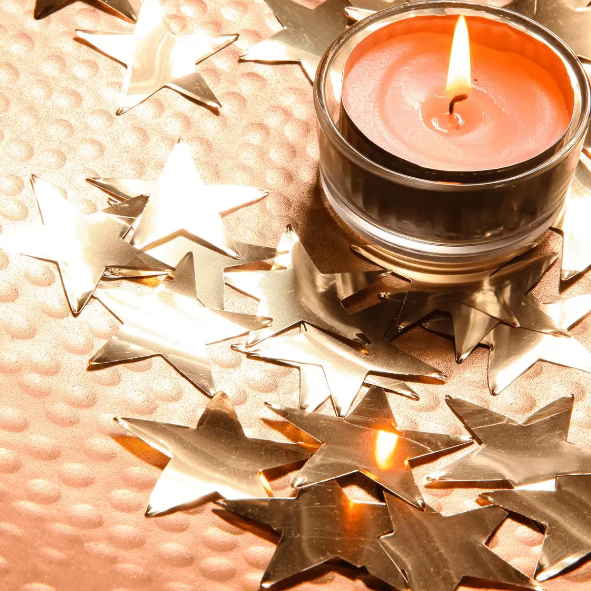 DecoWoerner Decorative Stars For Scattering , Ø 10 Cm, 25 Pcs