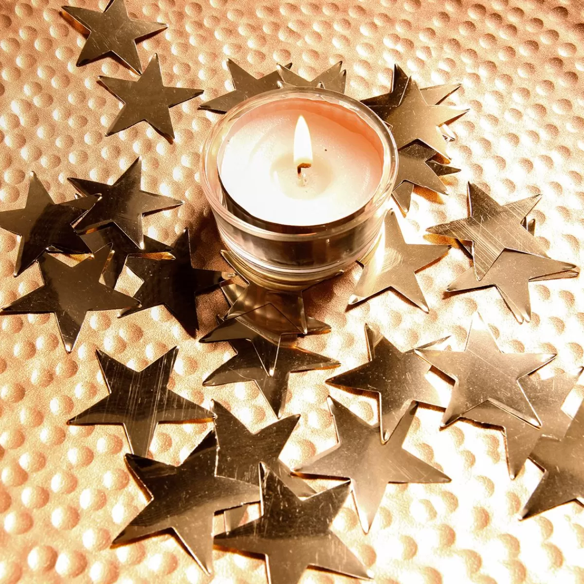 DecoWoerner Decorative Stars For Scattering , Ø 10 Cm, 25 Pcs