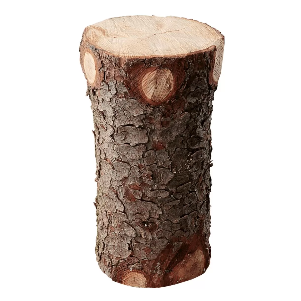 DecoWoerner Decorative Wood Trunk, Length 50 Cm