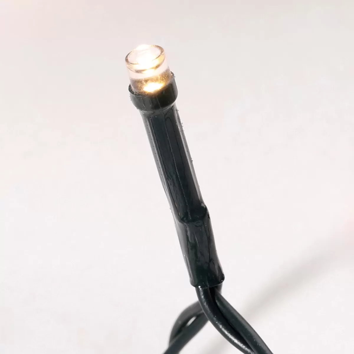 DecoWoerner Fairy Lights Black 9 M, 120 LED Warm White IP44