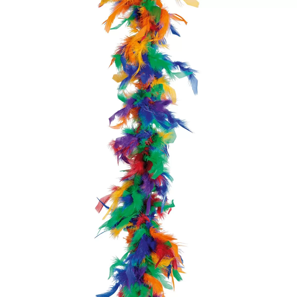 DecoWoerner Feather Boa, Colorful, 180 Cm