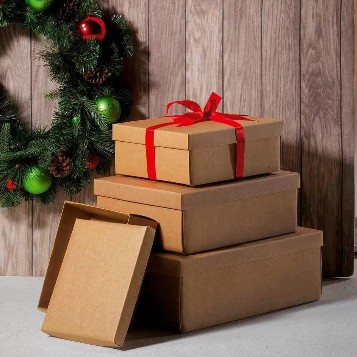 DecoWoerner Gift Boxes 30 X 23 X 11 Cm 10 Pcs