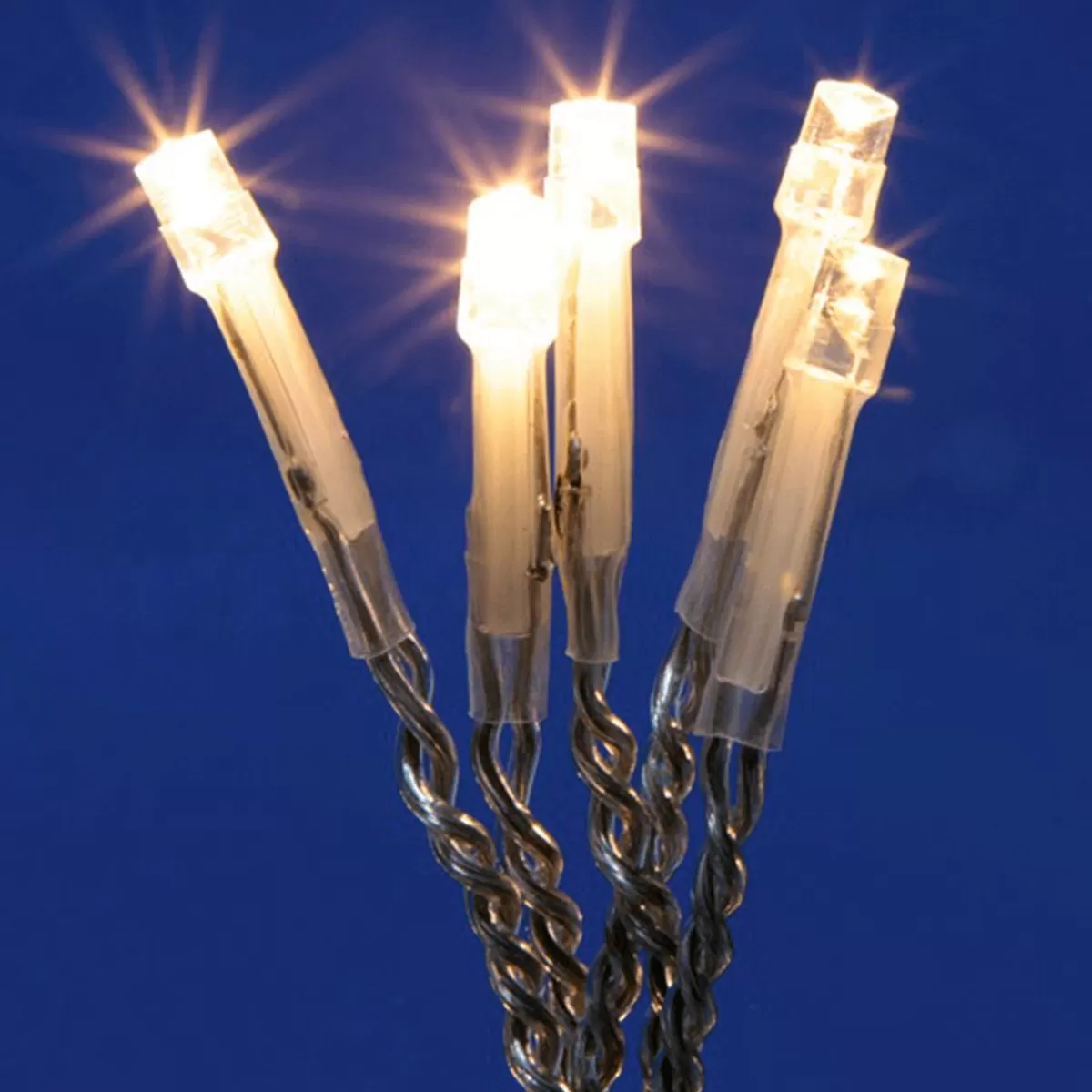 DecoWoerner LED Icicle Light 24V For Outdoor Use, 76 LED, 370 X 50 Cm