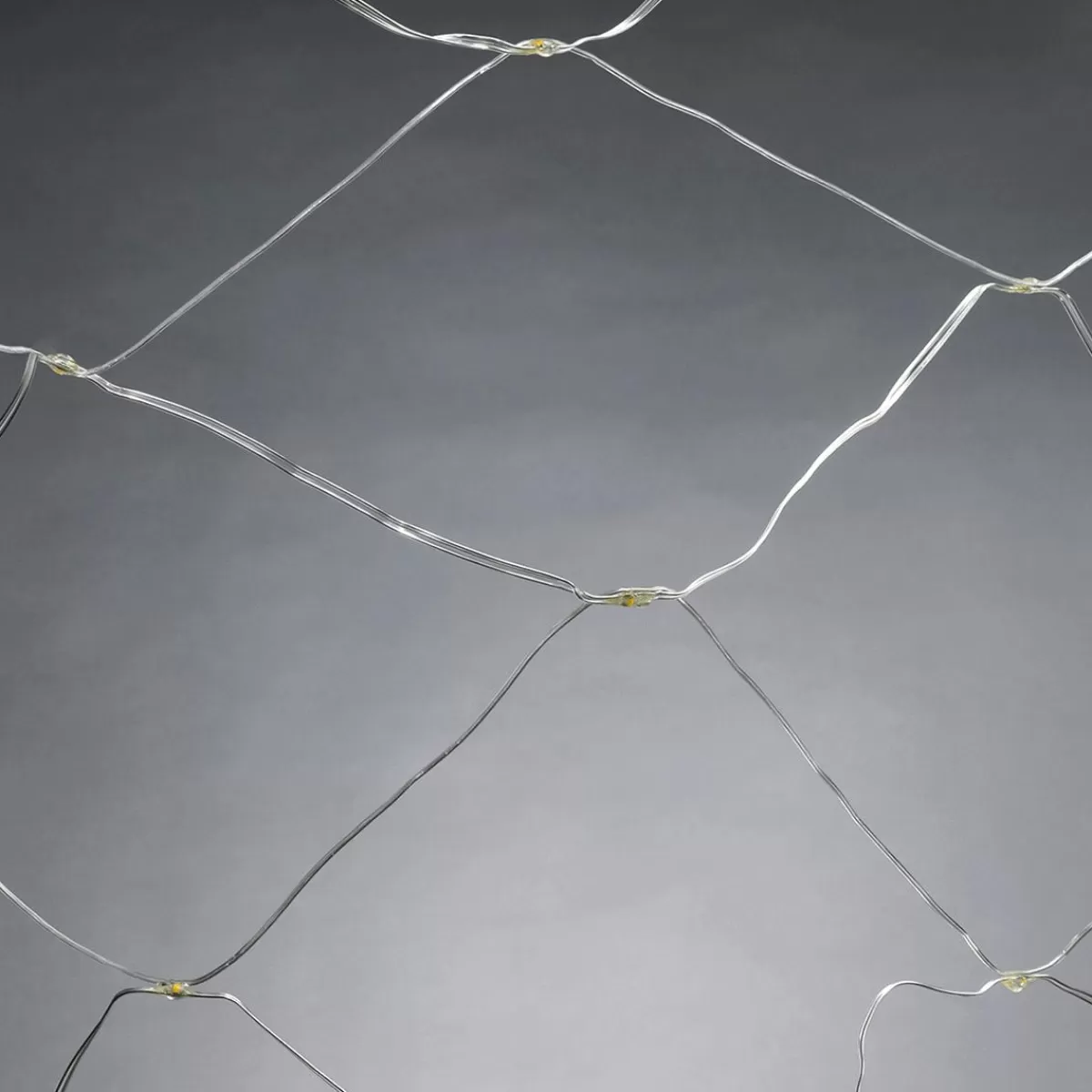 DecoWoerner LED Light Net, Clear Cable, LED Warm, 350 X 30 Cm