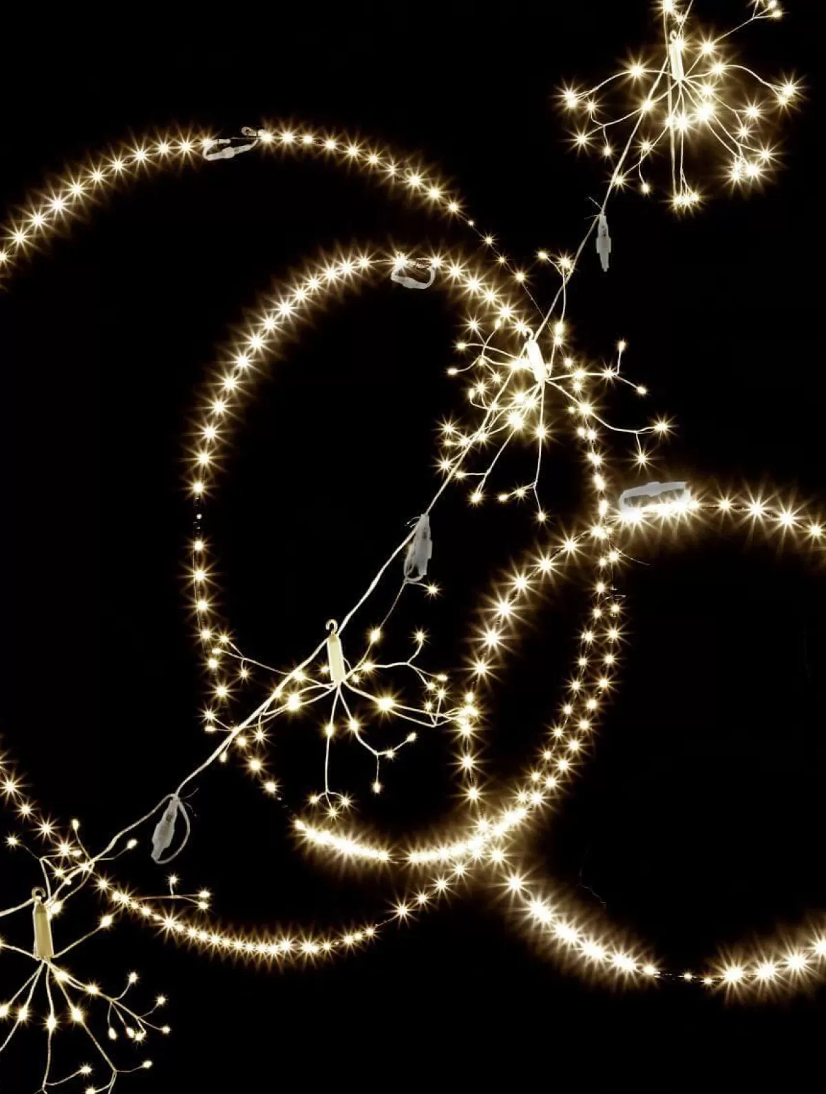 DecoWoerner LED Light Ring For Outdoor Use, LED Warm, Ø 100 Cm