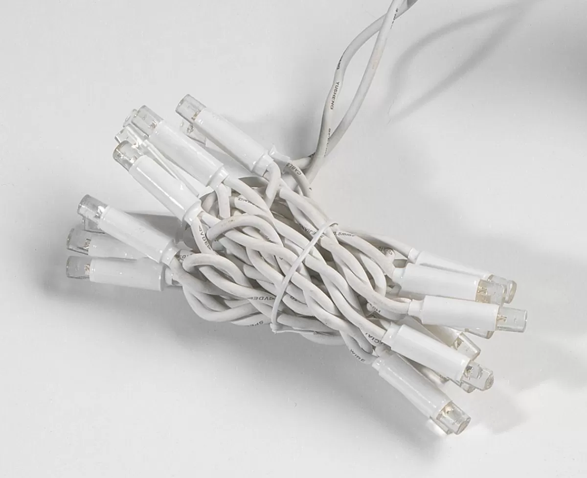 DecoWoerner LED Professional Icicle Light System IP67, 114 LED, 300 X 50 Cm, Without Cable