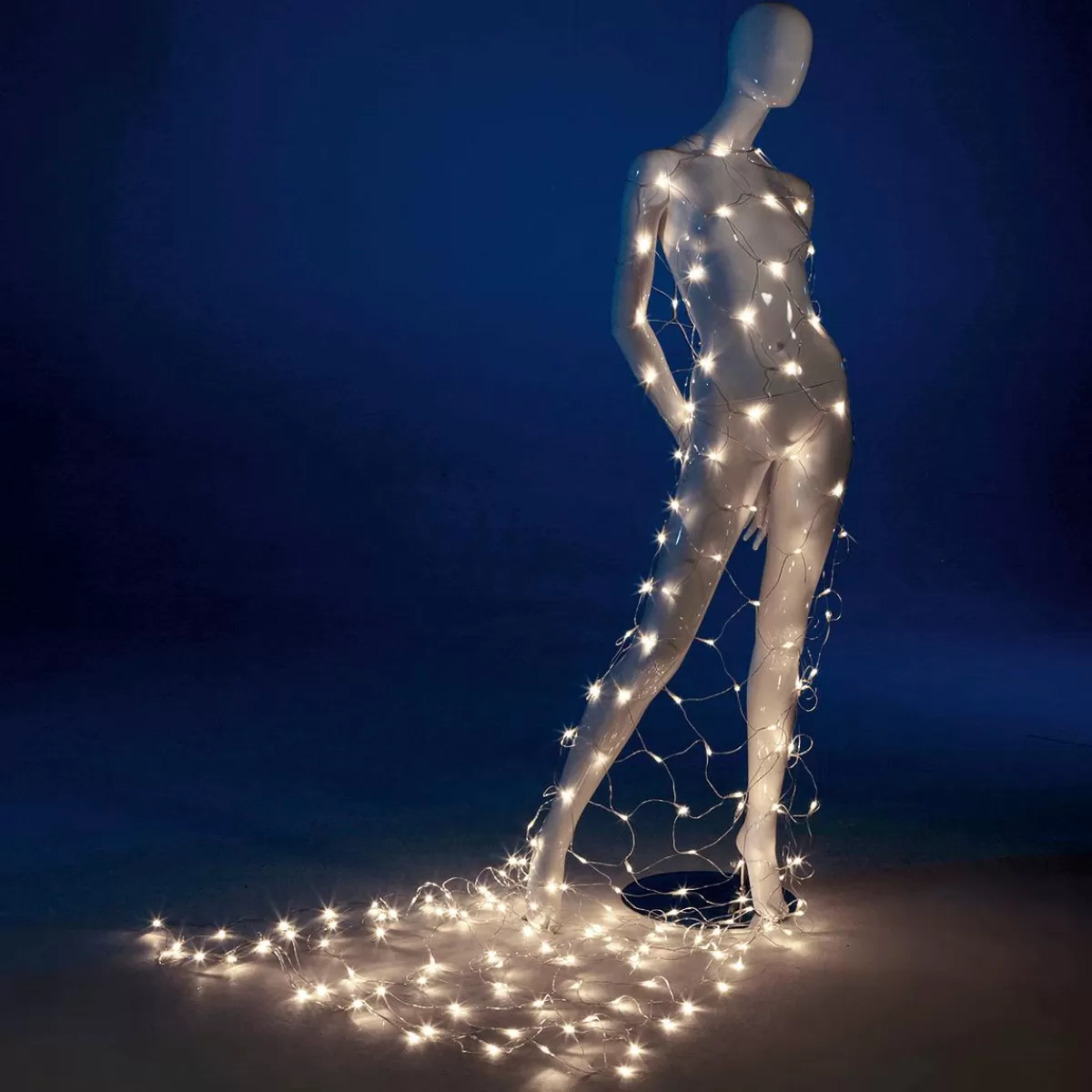 DecoWoerner LED Professional Light Net System IP20, 250 Cm Without Supply Cable, Transparent