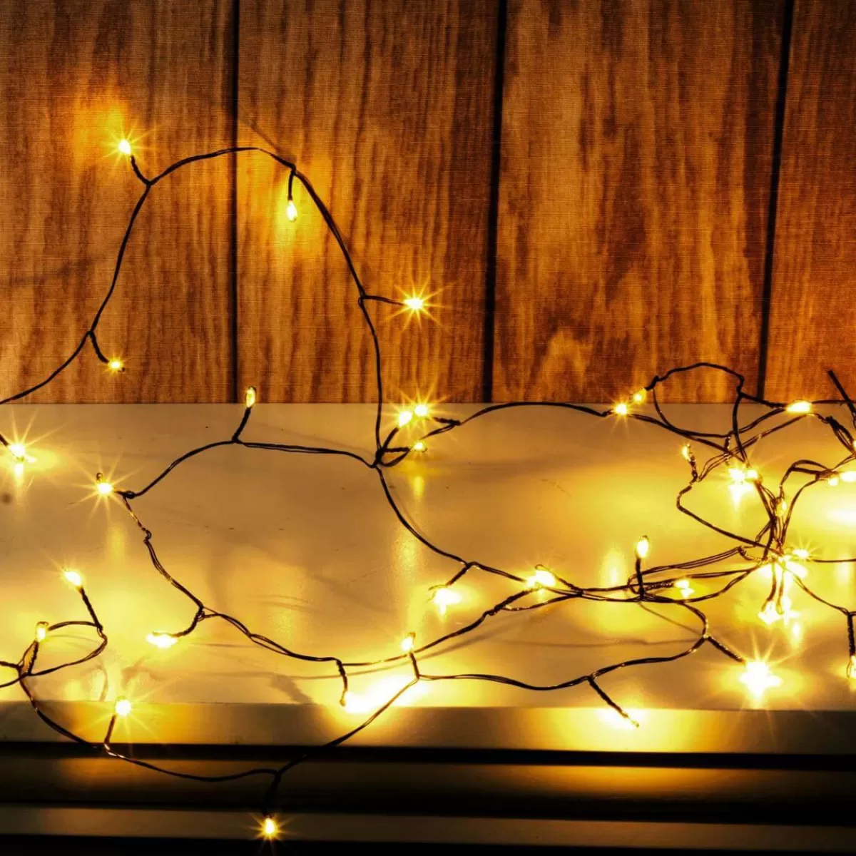 DecoWoerner LED Wire Light Chain Twinkle For Outside, 10 M,