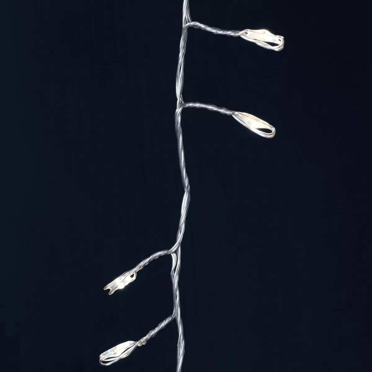 DecoWoerner LED Wire Light Ring "Fireworks", Length 185 Cm, Ø 30 Cm
