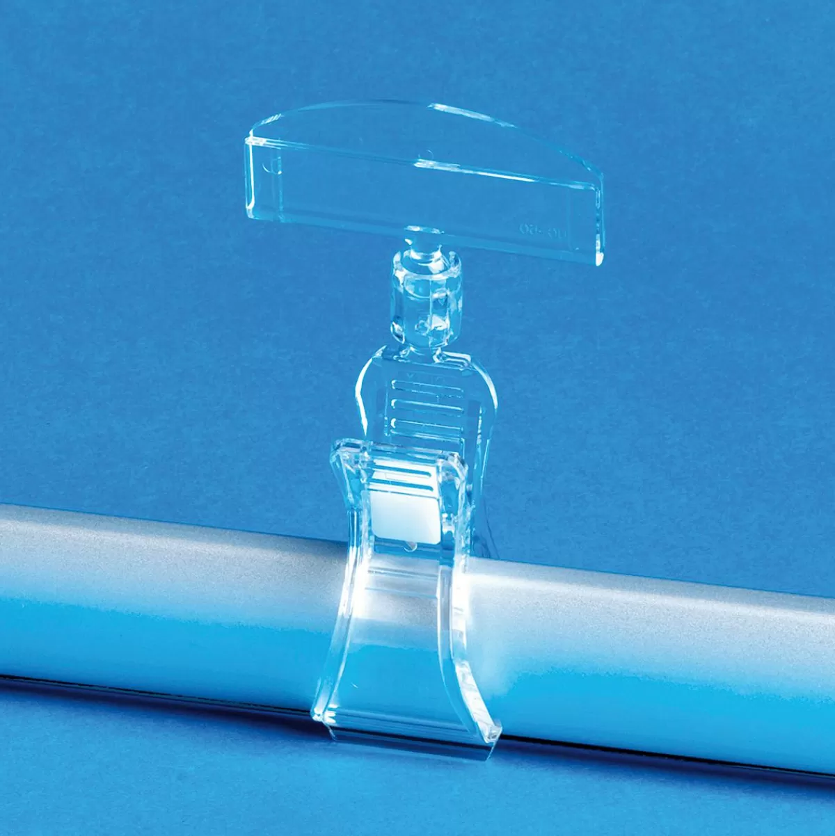 DecoWoerner Price Tag Clamp With Insertion, 10 Cm High