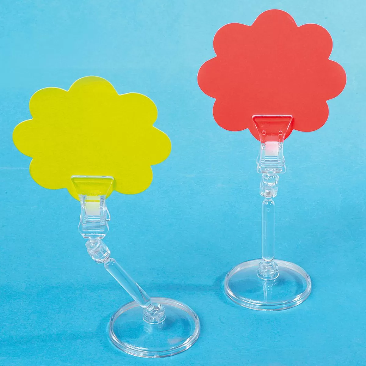 DecoWoerner Price Tag Holder With Clip, Height 11 Cm, 10 Pcs