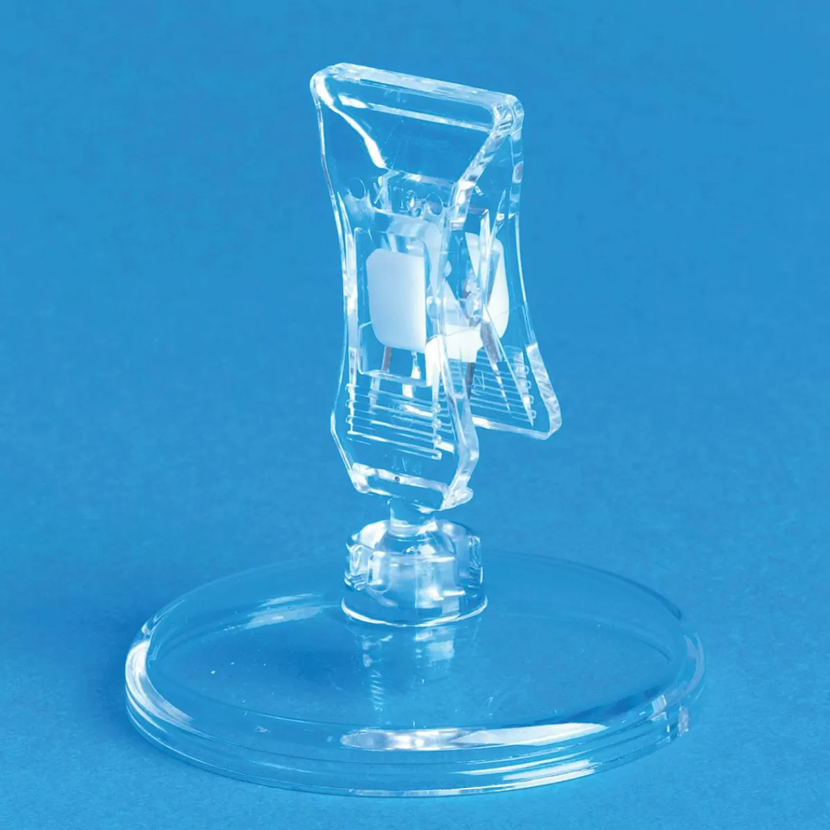 DecoWoerner Price Tag Holder With Clip, Height 5 Cm, 10 Pcs
