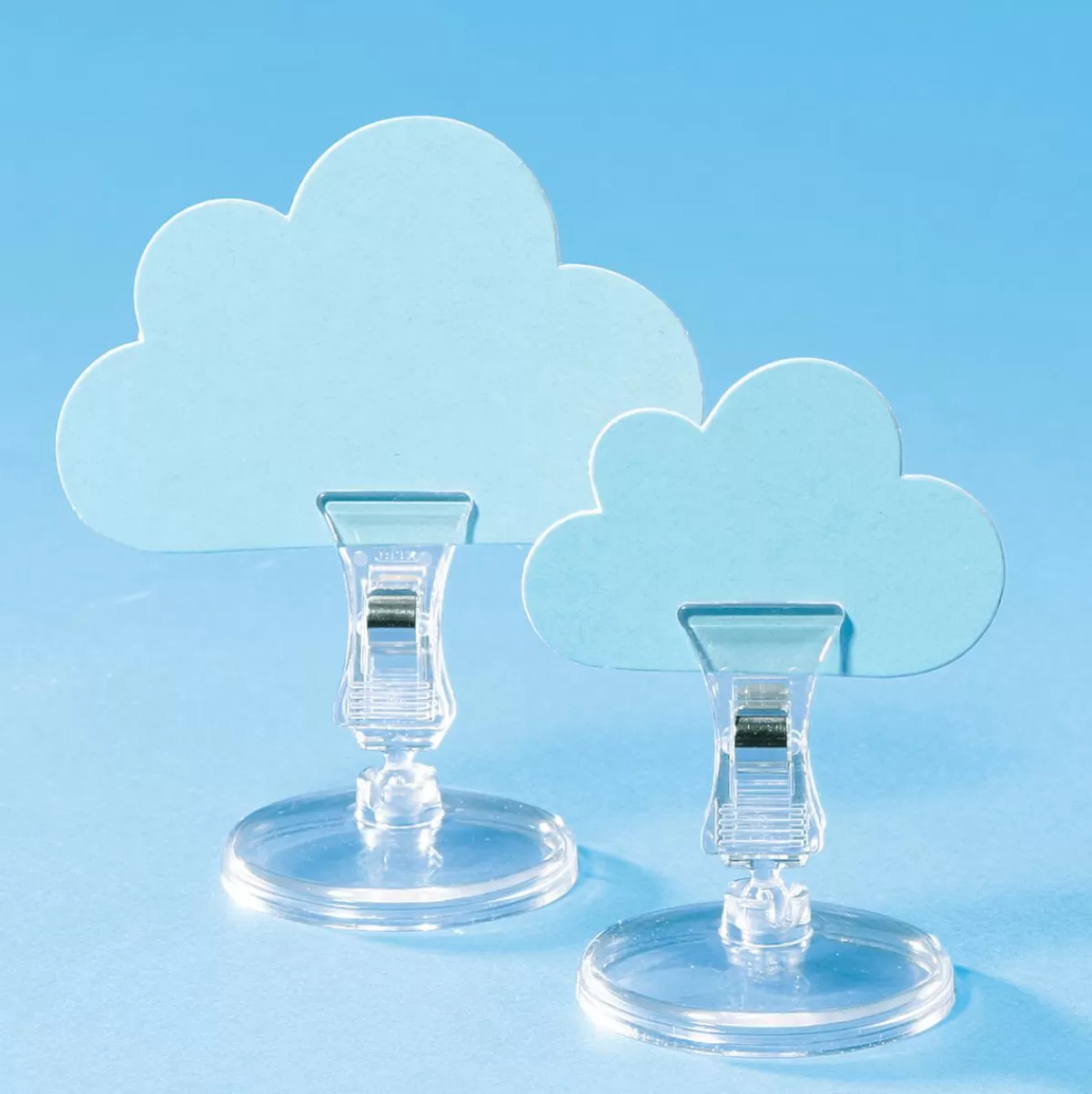 DecoWoerner Price Tag Holder With Clip, Height 5 Cm, 10 Pcs