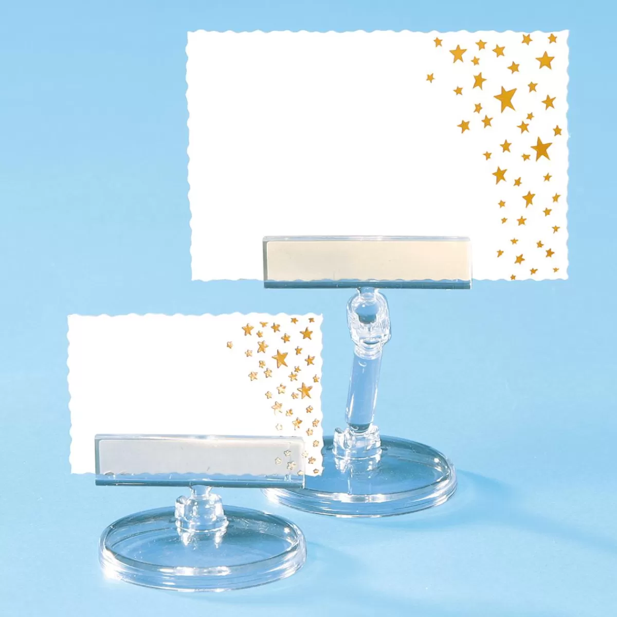 DecoWoerner Price Tag Holder With Insertion, 10 Cm High