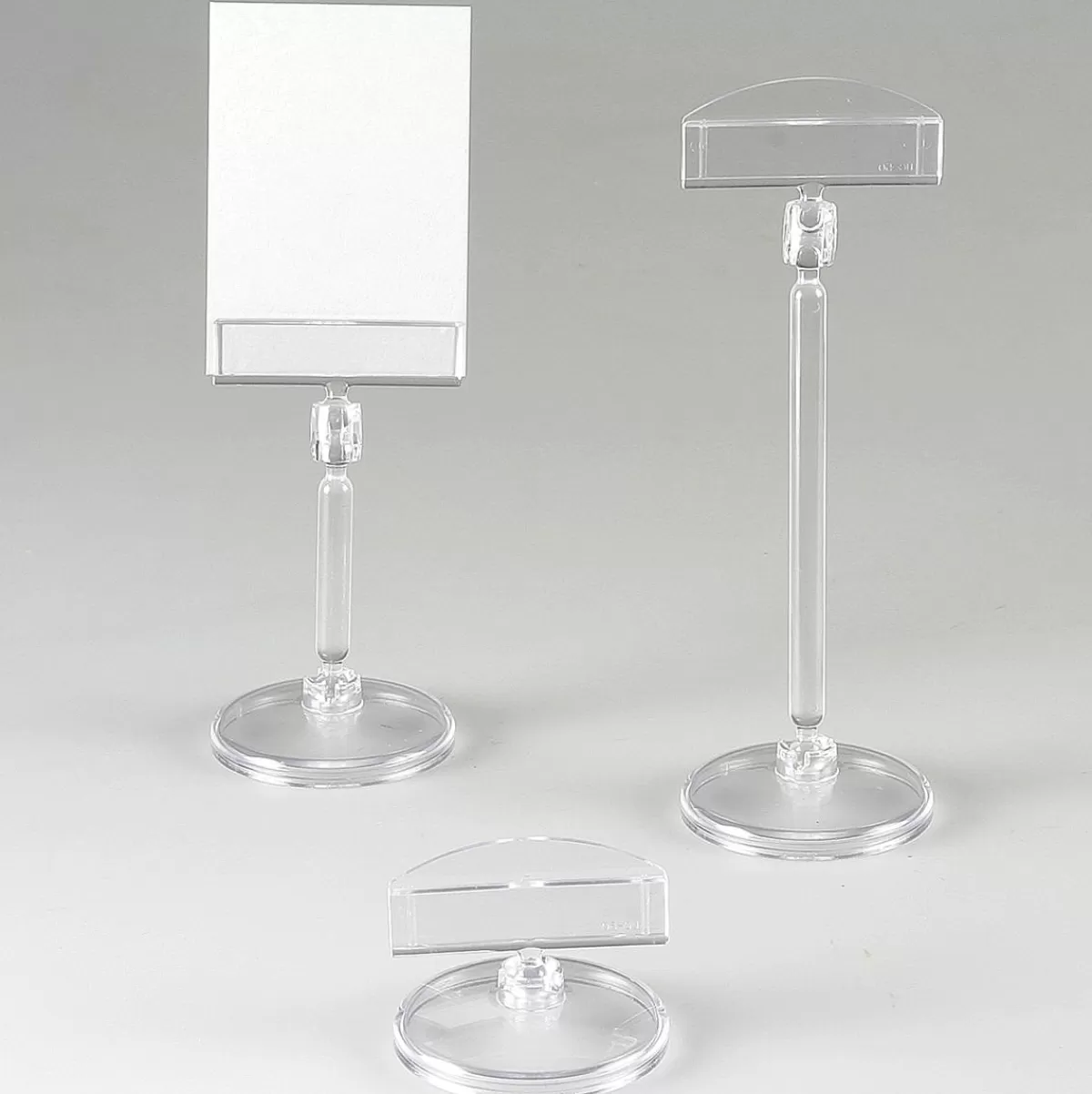 DecoWoerner Price Tag Holder With Insertion, 10 Cm High