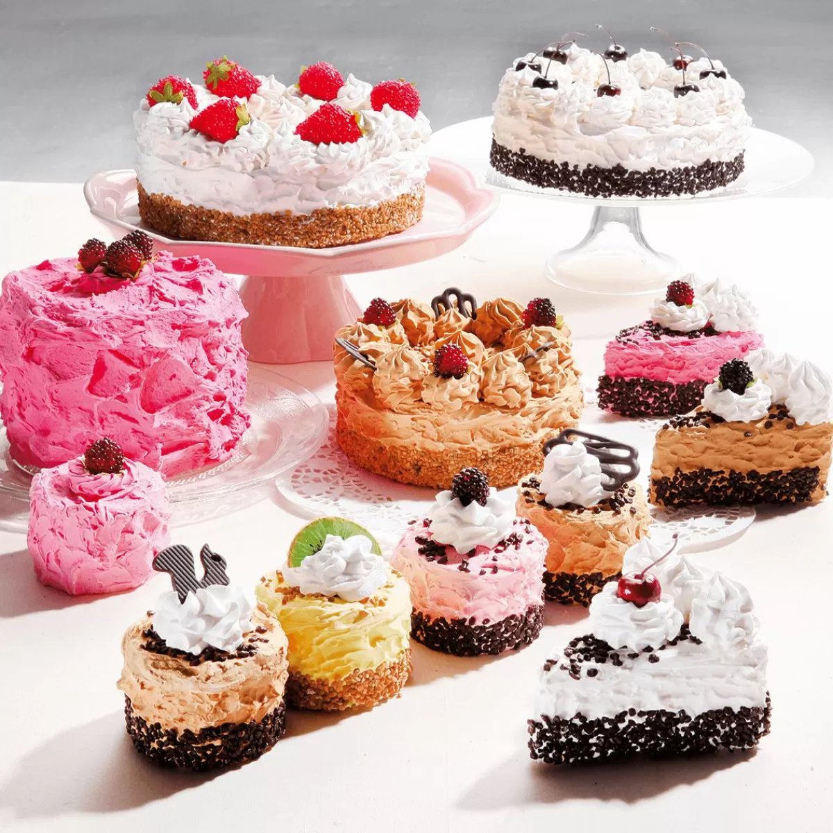 DecoWoerner Raspberry Pie Pieces, Set Of 2 Food Dummies 12 Cm