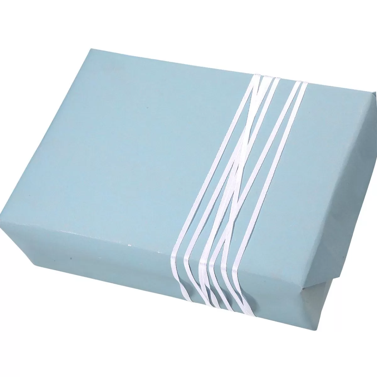 DecoWoerner Recycled Plain Kraft Paper - 50 M Gift Wrapping Paper Roll