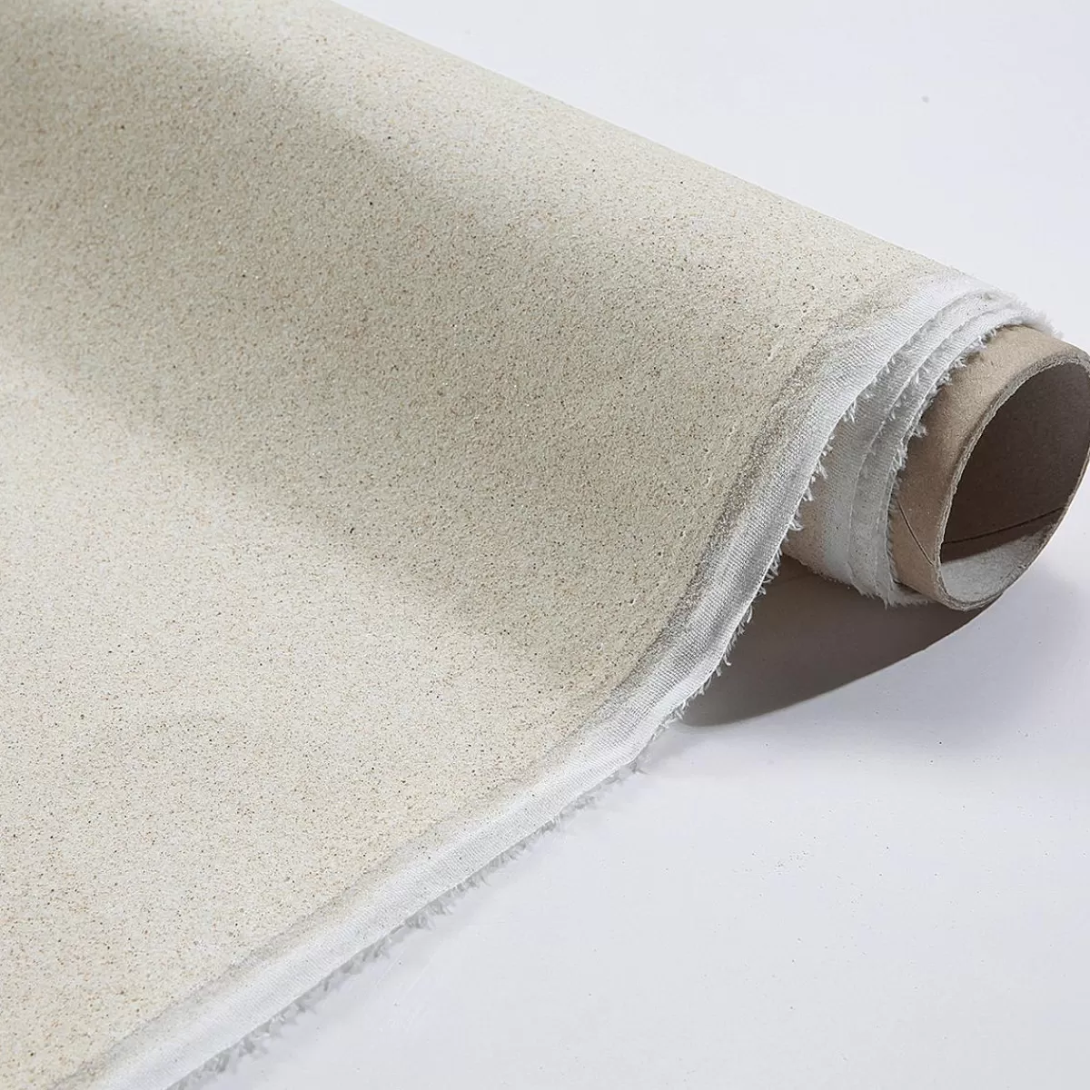 DecoWoerner Sand Fabric With Real Sand, Width 135 Cm, 3 M