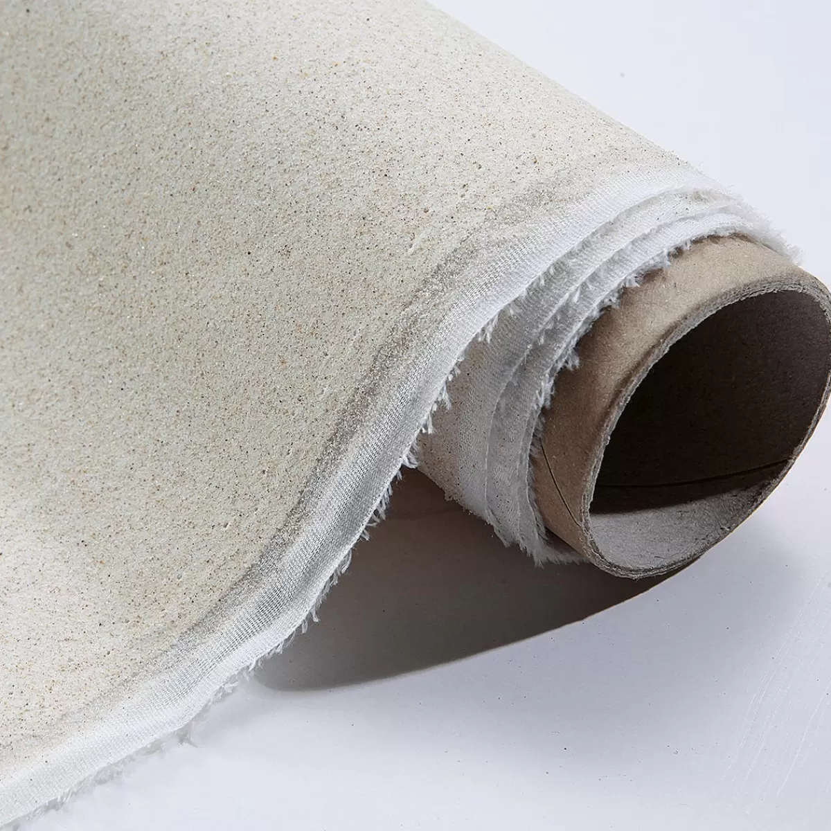 DecoWoerner Sand Fabric With Real Sand, Width 135 Cm, 3 M